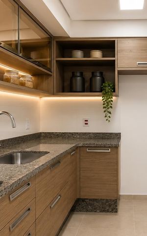 Apartamento à venda com 96m², 3 quartos e 2 vagas Apartamento à venda com 96m², 3 quartos e 2 vagasCozinha