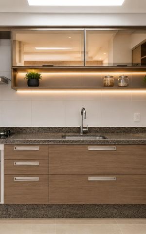 Apartamento à venda com 96m², 3 quartos e 2 vagas Apartamento à venda com 96m², 3 quartos e 2 vagasCozinha