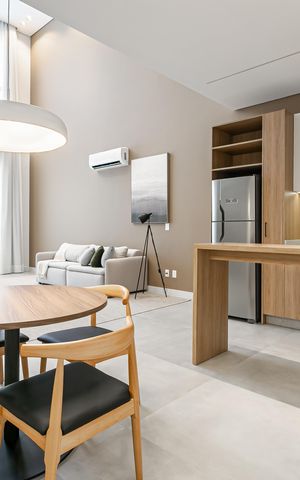 Apartamento para alugar com 91m², 1 quarto e sem vaga
