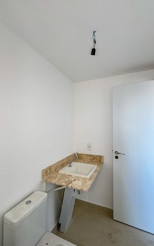 Apartamento para alugar com 109m², 3 quartos e 2 vagasBanheiro da Suíte 1
