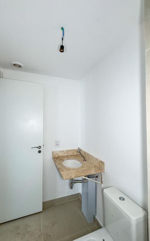 Apartamento para alugar com 109m², 3 quartos e 2 vagasBanheiro da Suíte 2