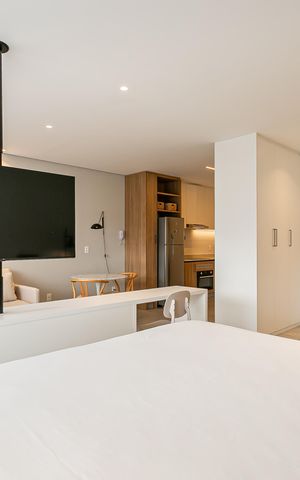 Apartamento para alugar com 55m², 1 quarto e sem vaga