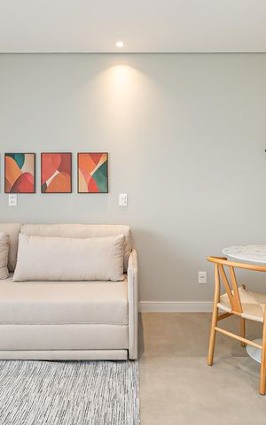 Apartamento para alugar com 55m², 1 quarto e sem vaga
