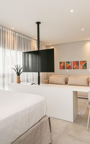 Apartamento para alugar com 55m², 1 quarto e sem vaga