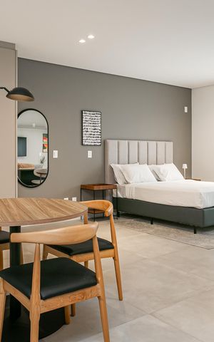 Apartamento para alugar com 59m², 1 quarto e sem vaga