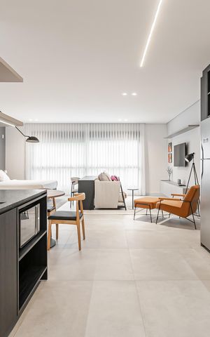 Apartamento para alugar com 59m², 1 quarto e sem vaga