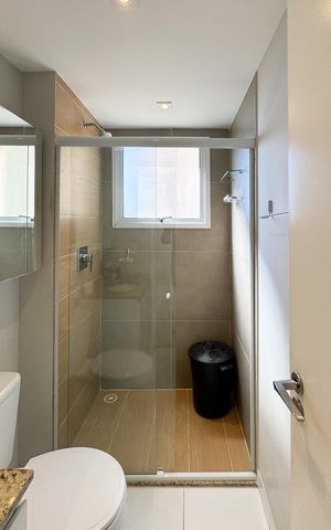 Apartamento para alugar com 52m², 2 quartos e 1 vaga Apartamento para alugar com 52m², 2 quartos e 1 vagaBanheiro Social