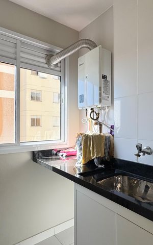 Apartamento para alugar com 52m², 2 quartos e 1 vaga Apartamento para alugar com 52m², 2 quartos e 1 vagaÁrea de Serviço