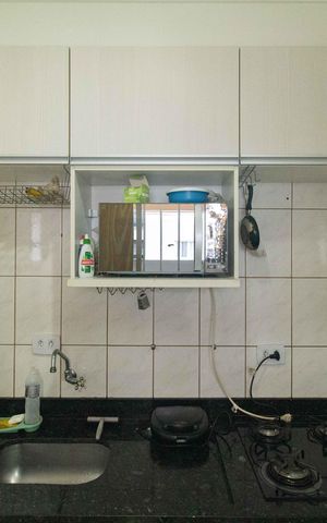 Apartamento para alugar com 34m², 1 quarto e 1 vaga Apartamento para alugar com 34m², 1 quarto e 1 vagaCozinha