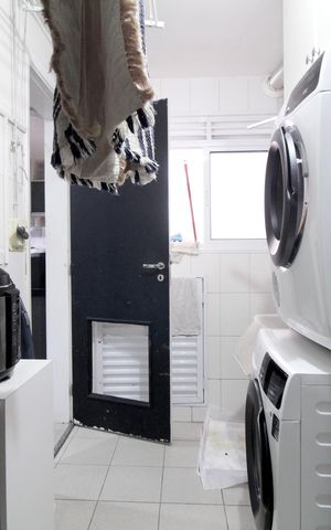 Apartamento à venda com 124m², 3 quartos e 2 vagas Apartamento à venda com 124m², 3 quartos e 2 vagasLavanderia
