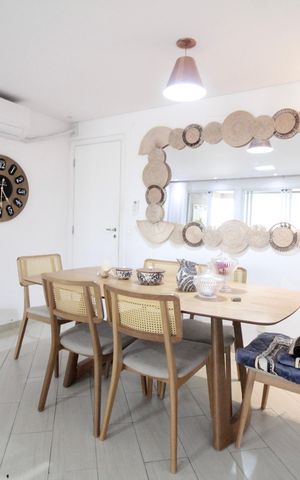 Apartamento à venda com 124m², 3 quartos e 2 vagas Apartamento à venda com 124m², 3 quartos e 2 vagasSala
