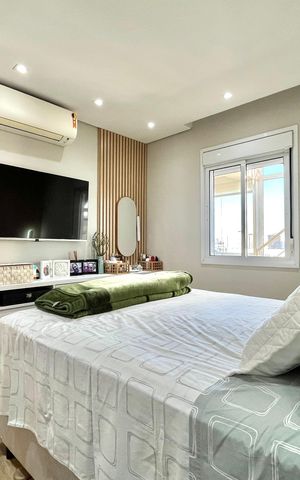 Apartamento à venda com 116m², 2 quartos e 2 vagas Apartamento à venda com 116m², 2 quartos e 2 vagasSuite 1