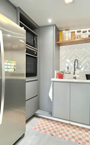 Apartamento à venda com 116m², 2 quartos e 2 vagas Apartamento à venda com 116m², 2 quartos e 2 vagasCozinha