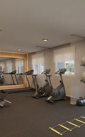 Apartamento para alugar com 29m², 1 quarto e sem vaga Apartamento para alugar com 29m², 1 quarto e sem vagaAcademia