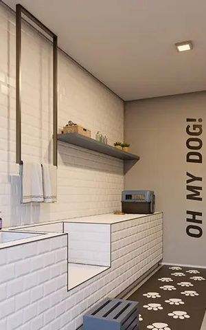 Apartamento para alugar com 29m², 1 quarto e sem vaga Apartamento para alugar com 29m², 1 quarto e sem vagaSala para banho de pets