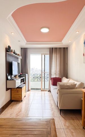 Apartamento à venda com 67m², 3 quartos e 1 vaga Apartamento à venda com 67m², 3 quartos e 1 vagaSala