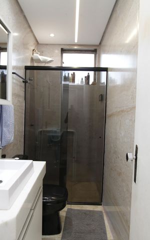 Apartamento à venda com 97m², 3 quartos e 1 vagaBanheiro Social