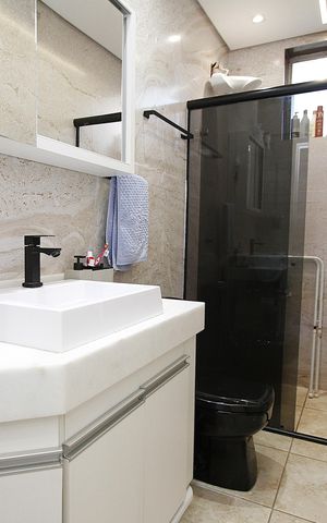 Apartamento à venda com 97m², 3 quartos e 1 vagaBanheiro Social