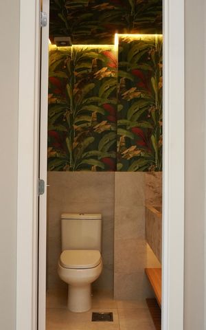Apartamento para alugar com 141m², 2 quartos e 4 vagas Apartamento para alugar com 141m², 2 quartos e 4 vagasLavabo da Sala