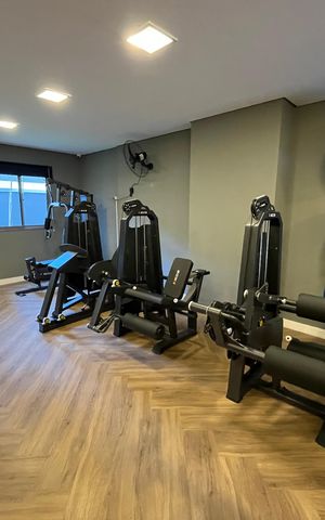 Apartamento à venda com 35m², 1 quarto e sem vaga Apartamento à venda com 35m², 1 quarto e sem vagaÁrea comum - Academia