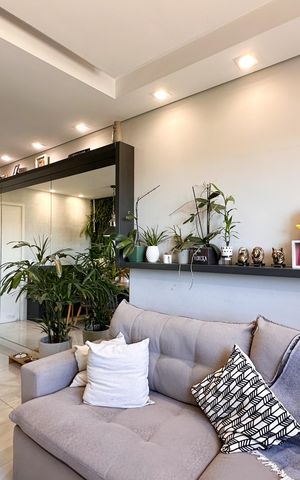 Apartamento à venda com 60m², 2 quartos e 1 vaga Apartamento à venda com 60m², 2 quartos e 1 vagaSala