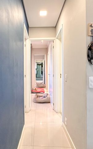 Apartamento à venda com 60m², 2 quartos e 1 vaga Apartamento à venda com 60m², 2 quartos e 1 vagaAcesso aos Quartos