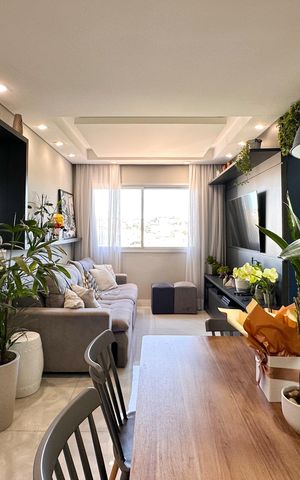 Apartamento à venda com 60m², 2 quartos e 1 vaga Apartamento à venda com 60m², 2 quartos e 1 vagaSala