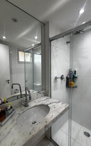Apartamento à venda com 114m², 3 quartos e 2 vagasBanheiro da Suíte 1
