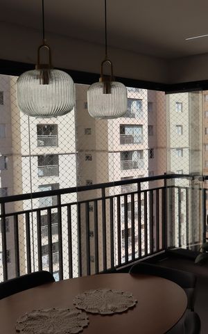 Apartamento à venda com 86m², 3 quartos e 2 vagasVaranda gourmet