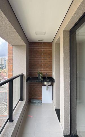 Apartamento à venda com 52m², 2 quartos e 1 vagaSacada 