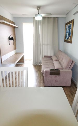 Apartamento para alugar com 60m², 2 quartos e 1 vagaSala
