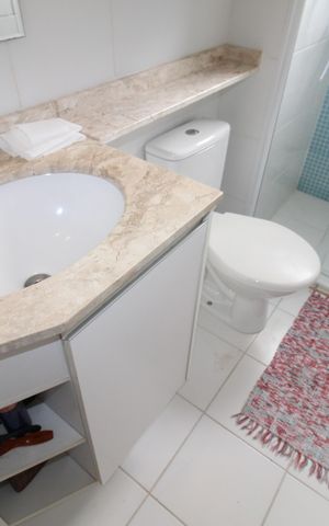 Apartamento para alugar com 60m², 2 quartos e 1 vagaBanheiro da Suíte