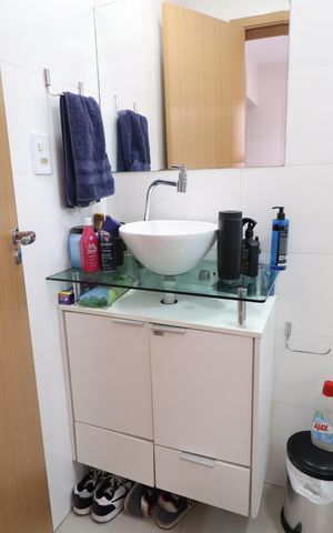 Apartamento para alugar com 64m², 2 quartos e 1 vagaBanheiro do Quarto 2