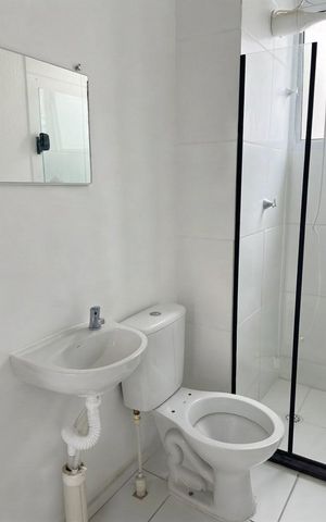 Apartamento para alugar com 45m², 2 quartos e sem vagaBanheiro