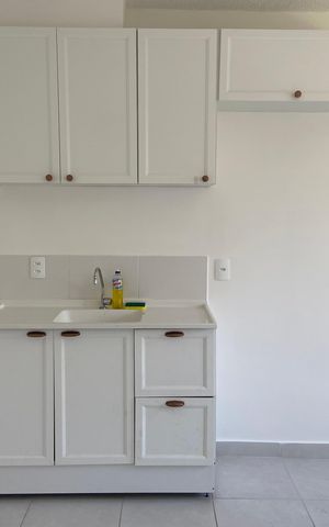 Apartamento para alugar com 32m², 2 quartos e sem vaga Apartamento para alugar com 32m², 2 quartos e sem vagaSala / Cozinha