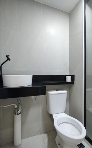 Apartamento para alugar com 45m², 2 quartos e 1 vagaBanheiro Social