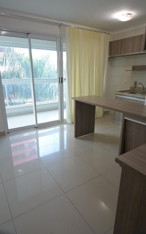 Apartamento para alugar com 43m², 1 quarto e 1 vaga