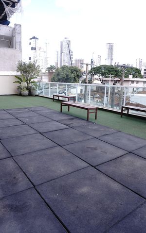 Apartamento para alugar com 43m², 1 quarto e 1 vaga
