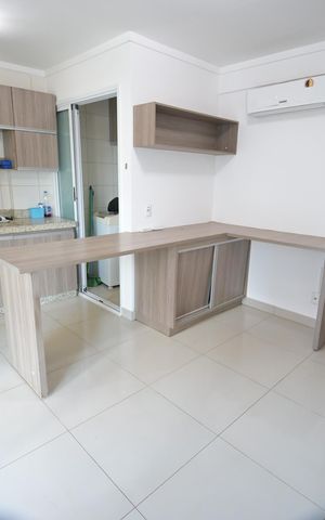 Apartamento para alugar com 43m², 1 quarto e 1 vaga