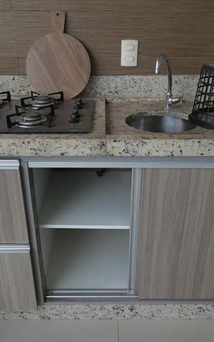 Apartamento para alugar com 43m², 1 quarto e 1 vaga