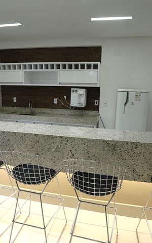 Apartamento para alugar com 43m², 1 quarto e 1 vaga