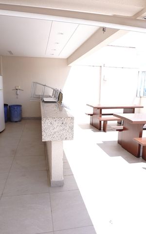 Apartamento para alugar com 43m², 1 quarto e 1 vaga