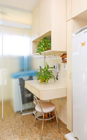 Apartamento à venda com 55m², 1 quarto e 1 vaga Apartamento à venda com 55m², 1 quarto e 1 vagaCozinha