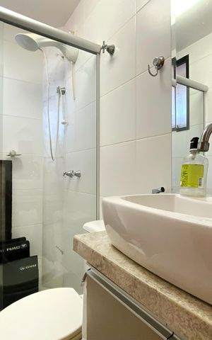 Apartamento à venda com 159m², 3 quartos e 2 vagas Apartamento à venda com 159m², 3 quartos e 2 vagasBanheiro