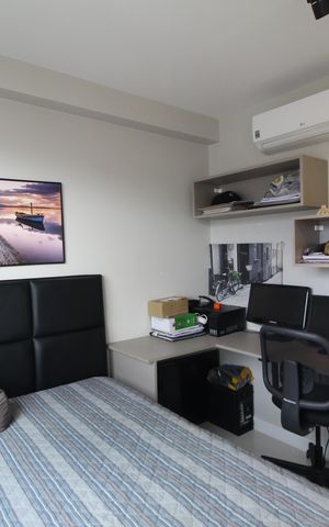 Apartamento à venda com 80m², 2 quartos e 2 vagasQuarto 1