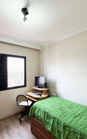 Apartamento à venda com 92m², 3 quartos e 2 vagas Apartamento à venda com 92m², 3 quartos e 2 vagasQuarto 2