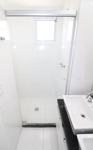 Apartamento para alugar com 125m², 3 quartos e 2 vagasBanheiro da Suíte