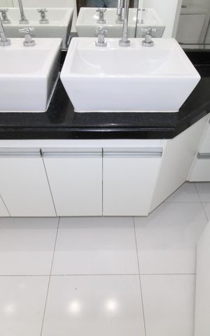 Apartamento para alugar com 125m², 3 quartos e 2 vagasBanheiro da Suíte