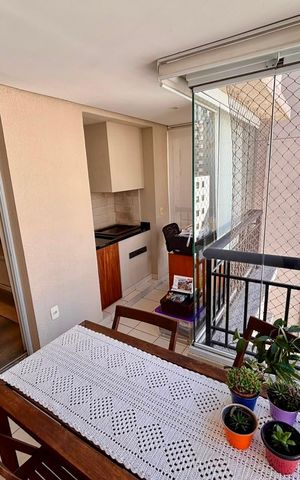 Apartamento à venda com 71m², 2 quartos e 2 vagas Apartamento à venda com 71m², 2 quartos e 2 vagasVaranda da Sala