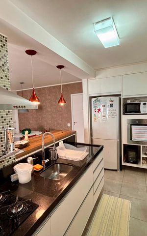 Apartamento à venda com 71m², 2 quartos e 2 vagas Apartamento à venda com 71m², 2 quartos e 2 vagasCozinha